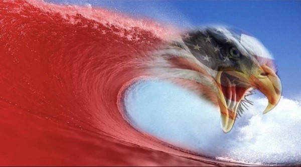 A Red Wave Rising - Lyrics and Poems by M. Vaughn Duck - Medium